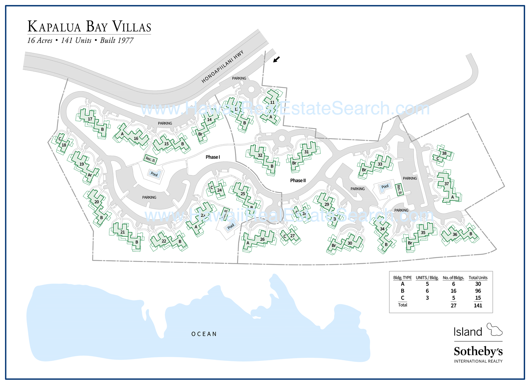kapalua bay villas map 2018